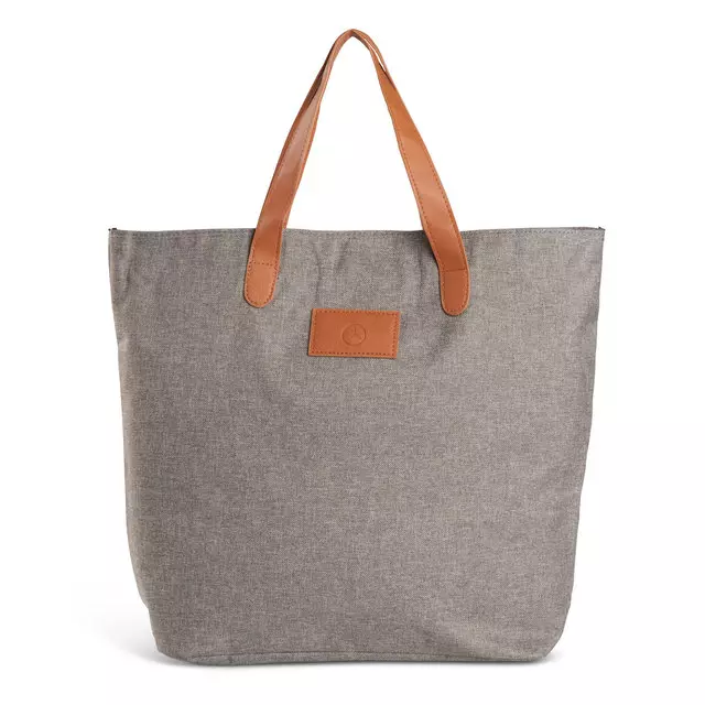152372000 - : Mer Heathered Tote Bag Grey for Mercedes-Benz Image