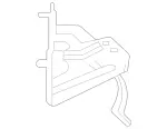 1675010705 - Radiator: Holder for Mercedes-Benz Image