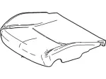 9E5Z5462901EB - Body: Seat Cover for Ford: Fusion Image