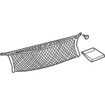 F6DZ54550A66AA - : Cargo Net for Ford: Taurus Image