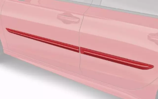 8P05T20190 - Body: Body Side Moldings - Rallye Red for Honda: Civic Image