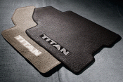 999E2WQ001CH - Interior: Floor Mats - Carpeted (4) - Crew Cab Charcoal for Nissan: TITAN Image