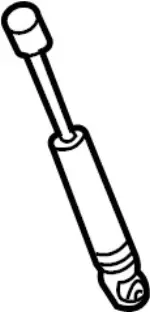 E5C70CG80KNW - : Value Advantage™ STAY ASSY HOOD for INFINITI: FX35, FX45 Image