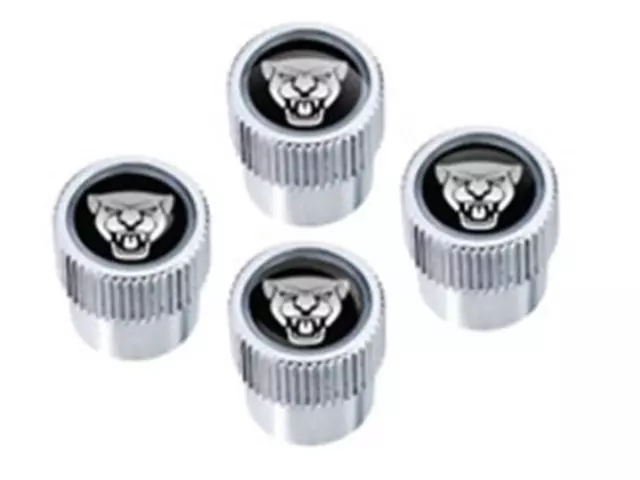 Styled Valve Caps - Jaguar Growler - Jaguar (C2D60778)
