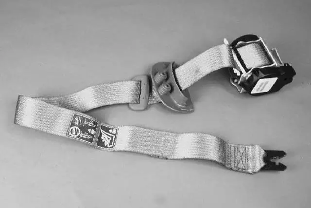 Rear Seat Belt - Mopar (zf34dk5ac)