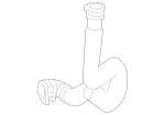 2315000275 - : Radiator Coolant Hose for Mercedes-Benz Image