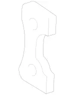 2017230011 - Front Doors: Threaded Plate for Mercedes-Benz: 180C, 190, 190D, 190E, 200, 200D, 250, 260E, 280E, 300CE, 300D, 300E, 300S, 300SD, 300SL, 300TD, 300TE, 400E, 400SE, 400SEL, 500E, 500SEC, 500SEL, 500SL, 600SEL, 600SL, C220, C230, C240, C280, C32 AMG, C320, C350, C43 AMG, C55 AMG, CL500, CL55 AMG, CL550, CL600, CL63 AMG, CL65 AMG, CLK320, CLK350, CLK430, CLK500, CLK55 AMG, CLK550, CLK63 AMG, CLS500, CLS55 AMG, CLS550, CLS63 AMG, E320, E420, E430, E500, E55 AMG, GL320, GL550, ML320, ML350, ML450, ML500, ML550, ML63 AMG, R320, R350, R500, S350, S400, S420, S430, S500, S55 AMG, S550, S600, S63 AMG, SL320, SL500, SL55 AMG, SL550, SL600, SL63 AMG, SL65 AMG, SLK230, SLK280, SLK300, SLK320 Image