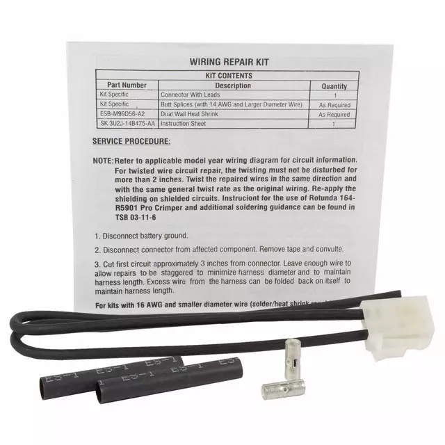 5U2Z14S411EB - : Wire Assembly for Ford Image