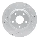 83068007L - : DFC Geoperformance Rotor - Drilled and Slotted for DYNAMIC FRICTION Image