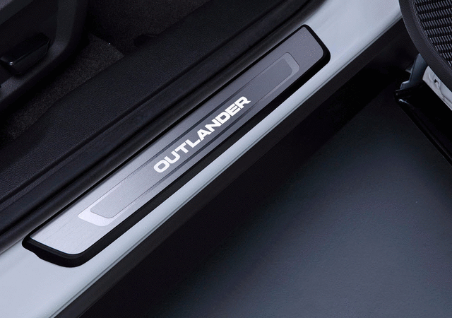 MZ315221 - Interior: Scuff Plates W/ Illumination for Mitsubishi: Outlander, Outlander PHEV Image