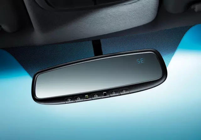 1U062ADU00 - Interior: Auto Dimming Mirror with Homelink &amp; Compass for Kia: Sorento Image