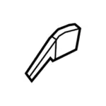 8A8Z7461737AB - Body: Release Lever for Ford: Flex Image