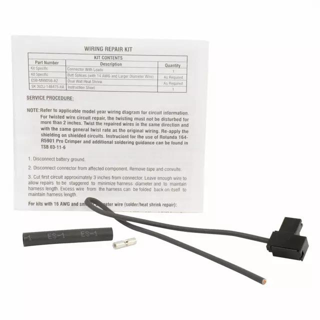 Wire Assembly - Ford (3U2Z-14S411-DXAB)