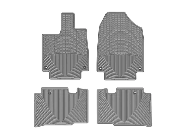 W465GRW466GR - : Grey All Weather Floor Mats for WeatherTech Image