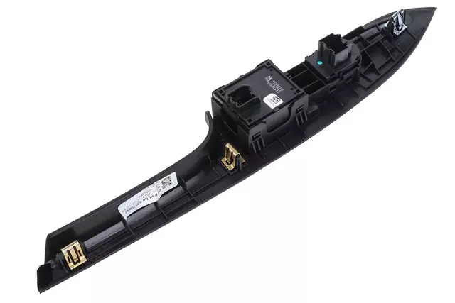 23275047 - : Jet Black Front Driver Side Door Armrest Switch Mount Plate for Cadillac: ATS Image