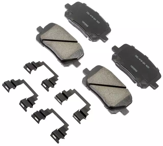 19428081 - : Ceramic Front Disc Brake Pad Kit With Clips for GM Image