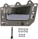 82164 - : Interior Door Handle Chrome Lever, Beige Housing for Dorman Image