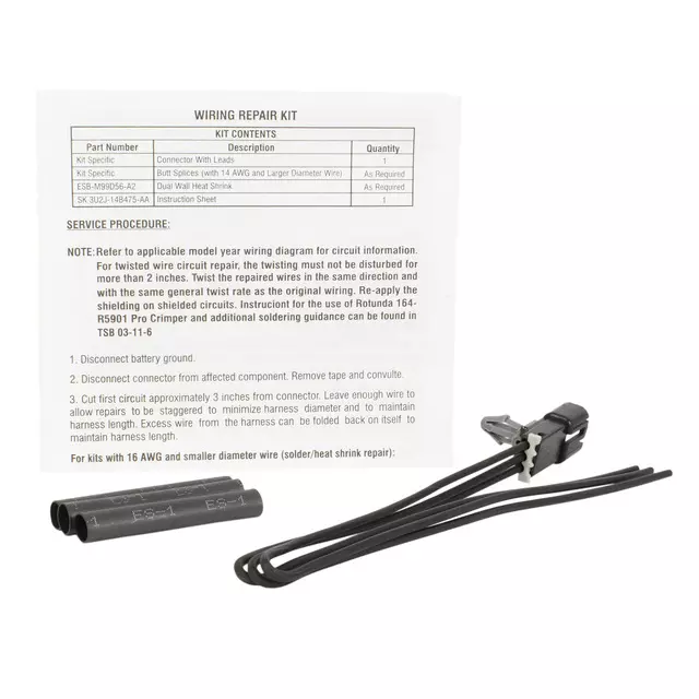 3U2Z14S411CBB - : Wire Assembly for Ford Image