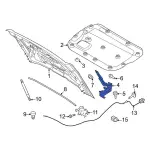 N2DZ16797A - : Hinge for Ford: Bronco Image