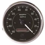 201013 - : GAUGE, SPEEDOMETER, 4", 180MPH, ELEC. PROGRAM. (REVERSE ROTATION), COBRA for AutoMeter Image