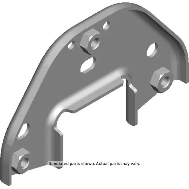 84265796 - : Part# 84265796 Front Bumper Impact Bar Bracket for Chevrolet: Silverado 1500, Silverado 1500 LTD | GMC: Sierra 1500, Sierra 1500 Limited Image