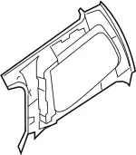 766507S031 - Body: Side Panel for INFINITI: QX56 Image