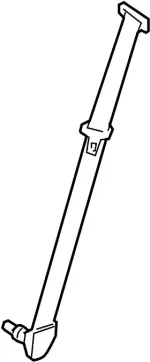 89844ZW08B - Electrical: Belt &amp; Retractor for INFINITI: QX56 Image