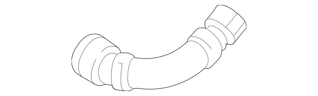 2385010601 - Radiator: Coolant Hose for Mercedes-Benz: AMG GT 43, AMG GT 53, CLS450, CLS53 AMG, E350, E53 AMG, GLC300 Image image