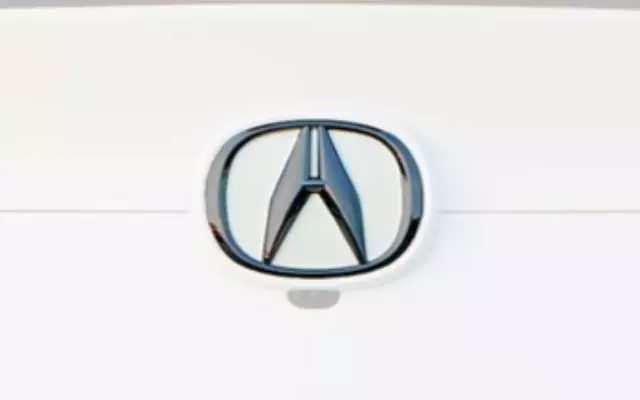 8F20TX6200A - Exterior: Exterior Emblem Kit, Black Chrome for Acura Image