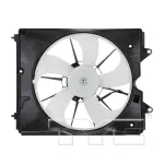 601360 - : Engine Cooling Fan Assembly - Replaces Honda 19020-RV0-A01, 19030-RYE-A11, 19015-RV0-A01 for TYC Image