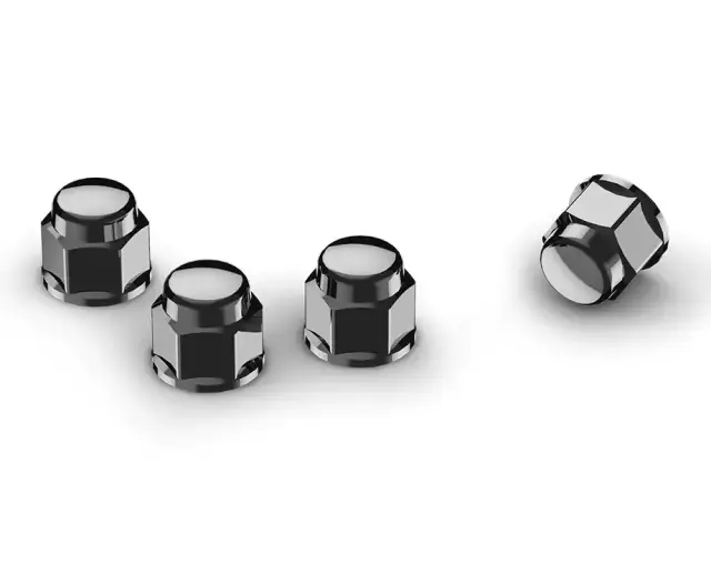 8W42PL4100 - Wheels: Wheel Lug Nut Set - Black (M12) - 20pcs for Acura Image