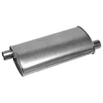 17877 - : SoundFX Universal Universal Exhaust Muffler 2" Inlet (ID) 2" Outlet (ID) for Walker Exhaust Image
