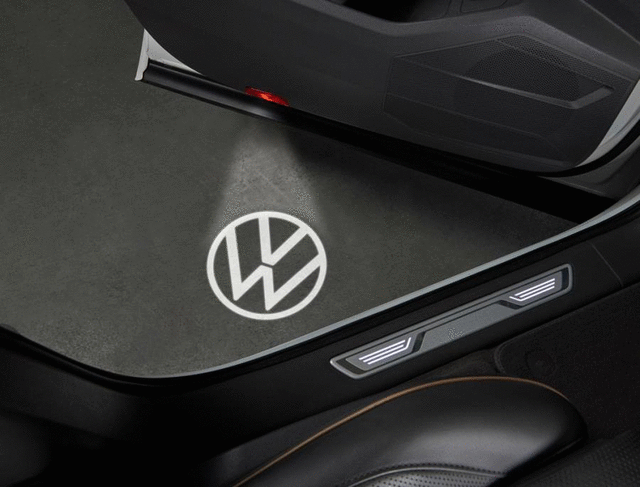 52120F - Exterior: VW Logo Front Door Led Puddle Light for Volkswagen: Arteon, Atlas Image