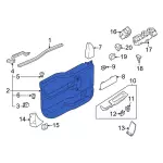 ML3Z1623943CD - Body: Door Trim Panel for Ford: F-150 Image