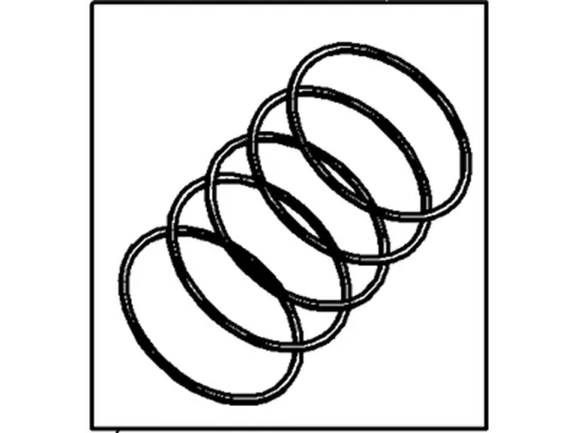 AU7Z6148J - Engine: Piston Rings for Ford: F-150, F-250 Super Duty, F-350 Super Duty Image