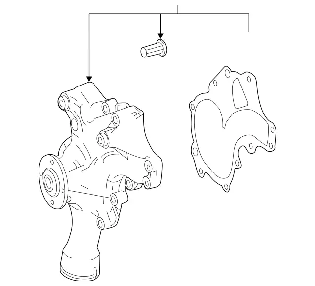 Water Pump - Mercedes-Benz (156-200-06-01)