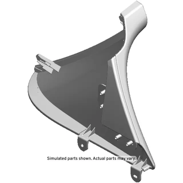 84094205 - : 2016-2018 Cadillac CT6 - Jet Black Passenger Side Console Panel for Cadillac: CT6 Image