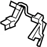 886085CA0A - : Mount Bracket for INFINITI: Q60 Image