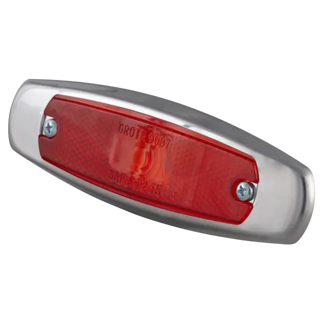 45662 - : Low-Profile Clearance Marker Lights, Built-in Reflector, w/ Bezel for Grote Lighting Image