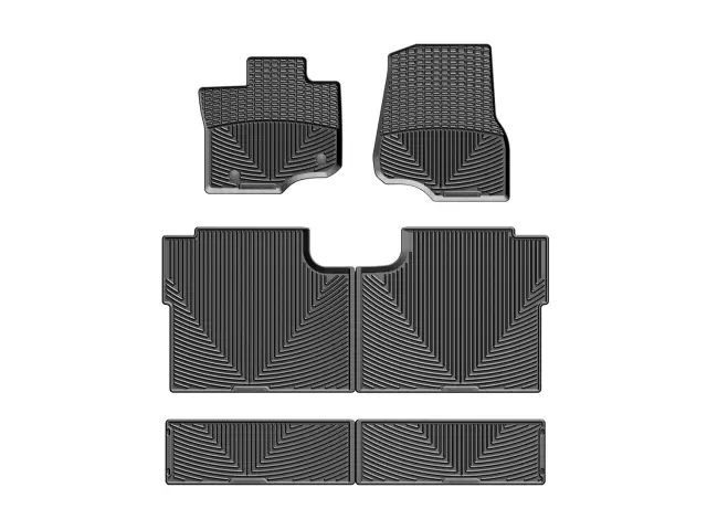 W345W346W356 - Accessories: Black All Weather Floor Mats for WeatherTech Image