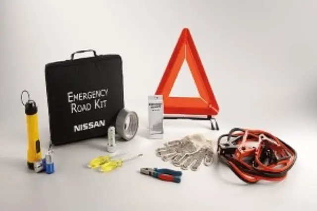 999A3SZ000 - Other: Emergency Roadside Kit for Nissan: 370Z, Altima, Frontier, Juke, Maxima, NV3500, Pathfinder, Quest, Sentra, Versa, Versa Note, Xterra Image