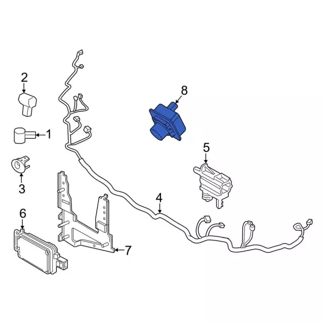 Camera Parking - Ford (PJ6Z-19G490-J)