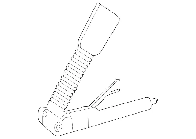 25186026699051 - Electrical: Buckle for Mercedes-Benz Image