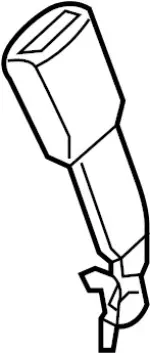 868423JA8B - Electrical: Buckle for INFINITI: JX35, QX60 Image image