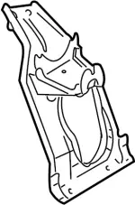 47840AR200 - Electrical: Actuator Assembly Bracket for Infiniti Image