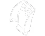 21791037061C17 - Body: Seat Back Panel for Mercedes-Benz Image