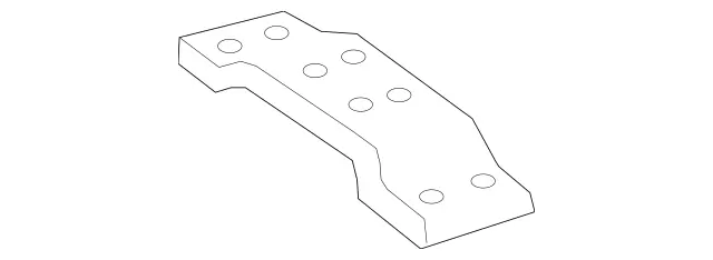 2226190125 - Substructure: Stiffener for Mercedes-Benz: Maybach S550, Maybach S560, Maybach S600, Maybach S650, S450, S550, S550e, S560, S600, S63 AMG, S65 AMG Image image