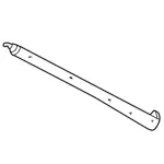 YF1Z5410176AAB - Body: Rocker Panel Guard for Ford: Taurus | Mercury: Sable Image