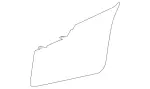 25168045177E94 - Body: Side Cover for Mercedes-Benz Image