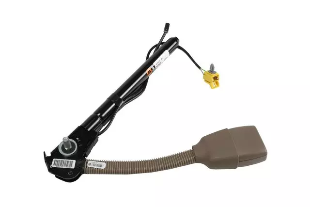 19181643 - : Part# 19181643 Neutral Medium Driver Seat Belt with Buckle for Chevrolet: Express 1500, Express 2500, Express 3500 | GMC: Savana 1500, Savana 2500, Savana 3500 Image